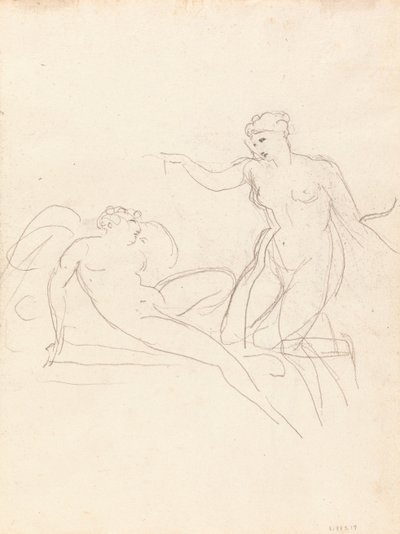 Study of Classical Figures by Mauritius Lowe